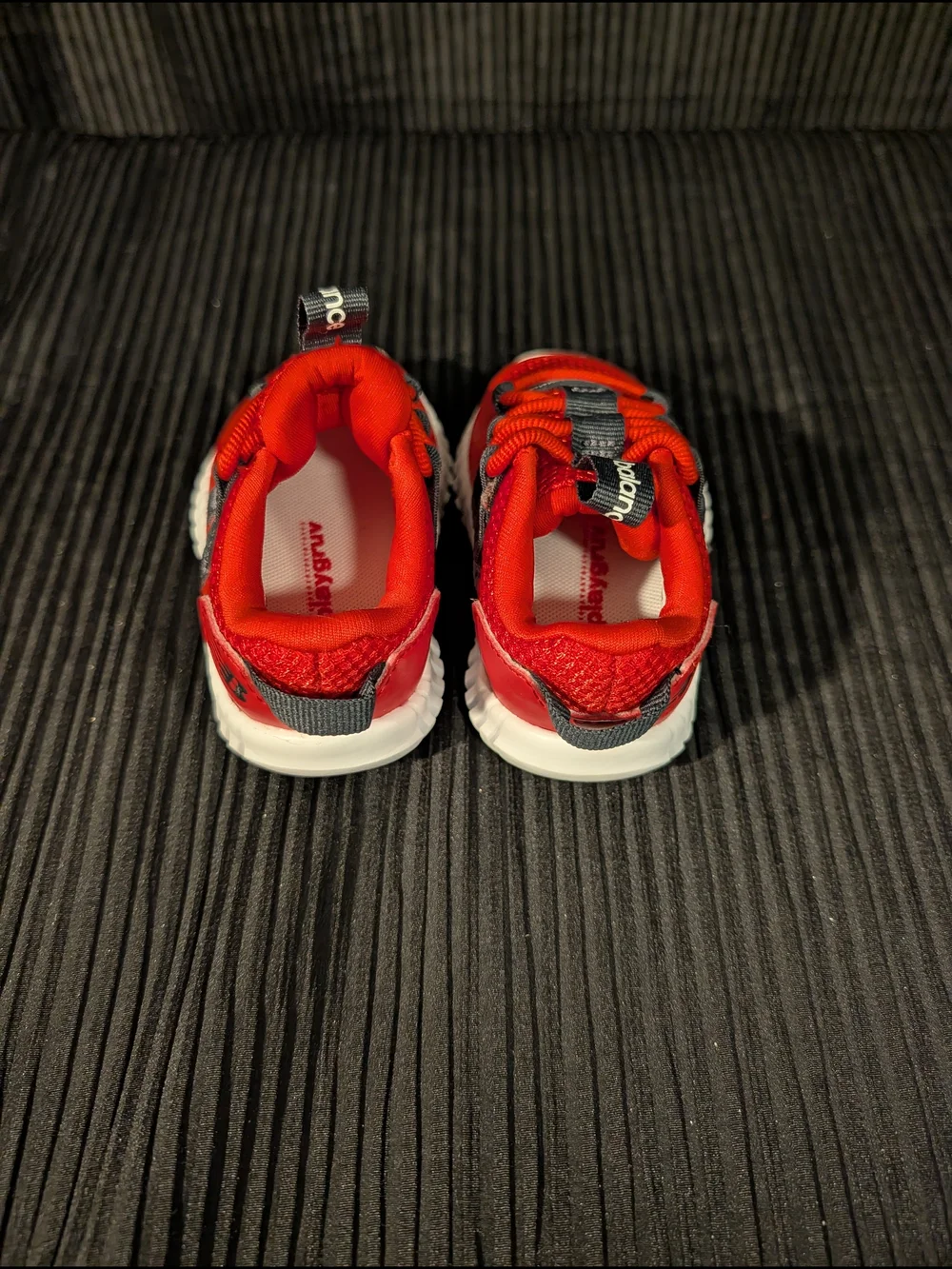 New Balance Infant Size 3 Red Athletic Sneakers